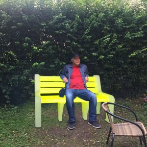 Светодиодные скамейки для света в парке для снаружи, садовая скамейка PE, консерватория, внутренний дворик, газон или садовое сиденье, может нести 600 кг